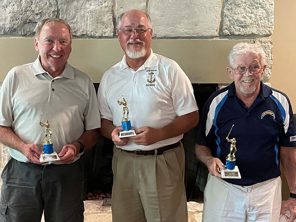 Golf Tourney First Place Winners